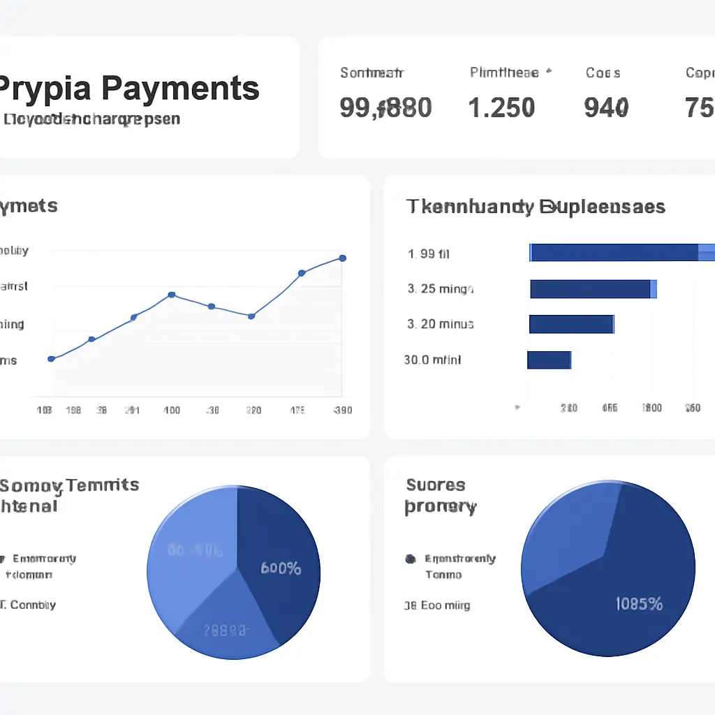 Графики аналитики для новостного сайта с криптоинтеграцией