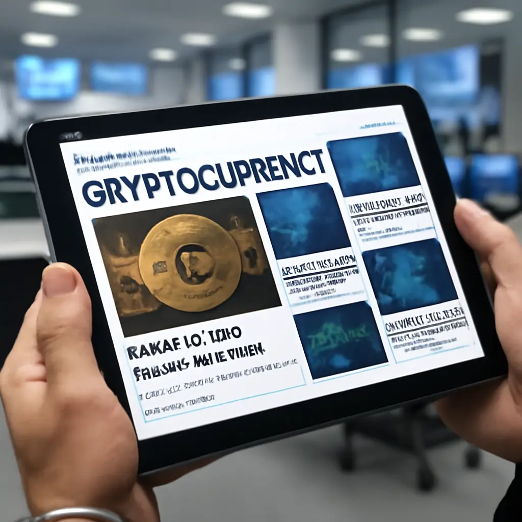 Интеграция крипто-материалов Иллюстрация интеграции материалов о криптовалютах в ленту новостей