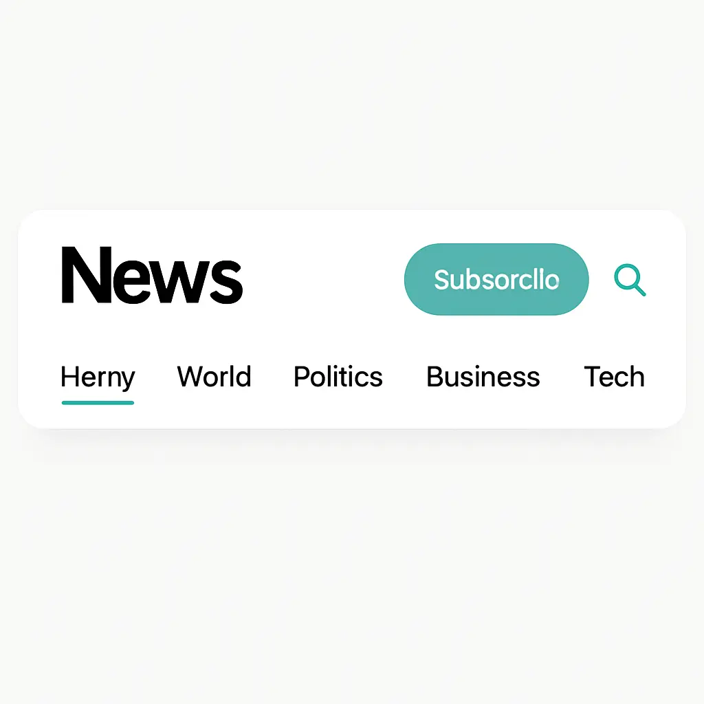 Дизайн-обновление новостного сайта: чистая шапка, читабельный шрифт